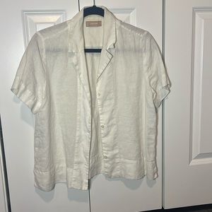 Everlane size 8 linen shirt
